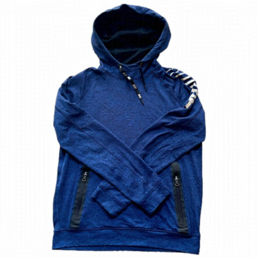 American Eagle FLEX Tech Long Sleeved Blue Hoodie